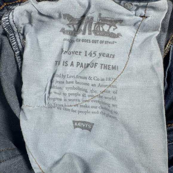 Levis Jeans Mens 40x30 Blue 541 Straight Leg Medium Wash - Picture 6 of 13